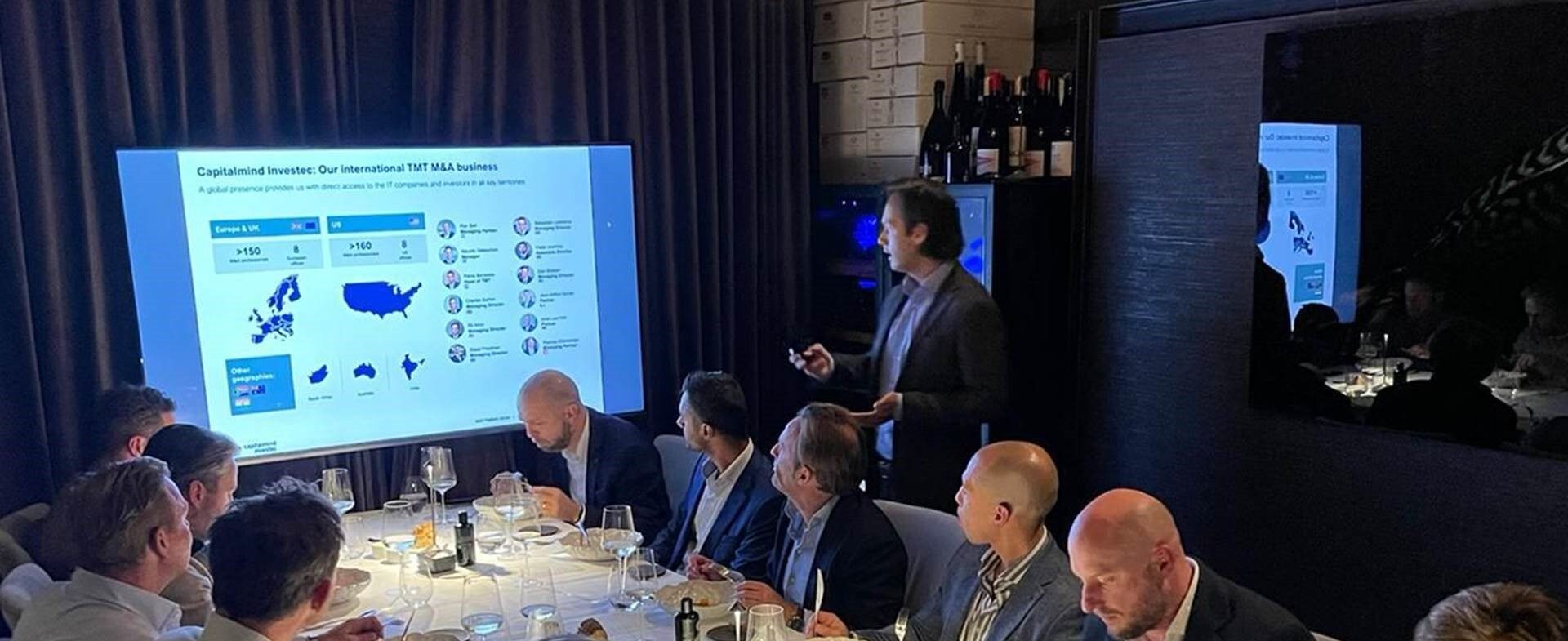 MSP event: Sharing knowledge with private equity-backed managed services companies